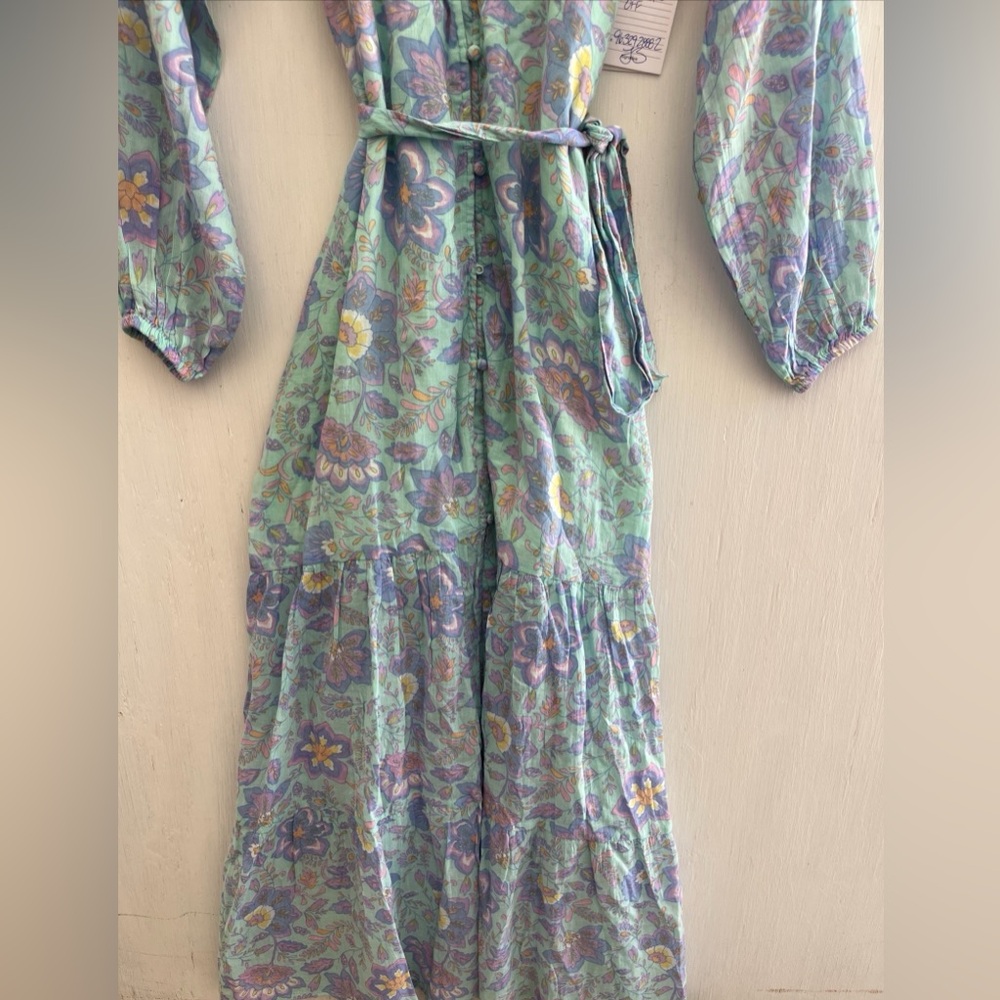 Billabong Daring Heart Floral Maxi Dress M/10 NWT - Picture 7 of 9